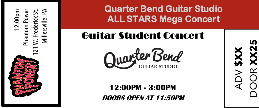 concert ticket image